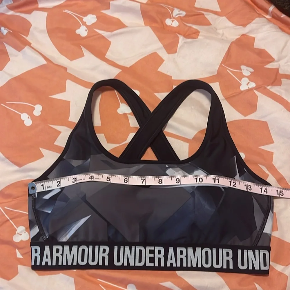 Under Armour Mid Crossback Sports Bra size L - Picture 4 of 5